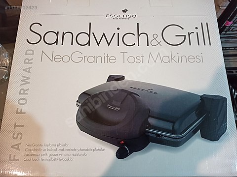 Essenso Sandwich Tost Makinesi Sahibinden Comda 1155013423