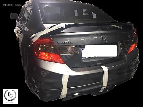 Otomobil Arazi Aracı Dış Aksesuar Honda Civic Fb7 Custom Difüzör