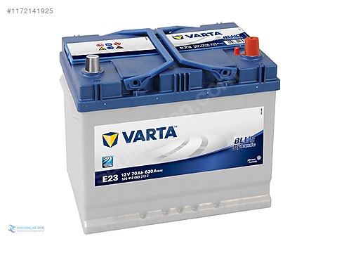 Otomobil Arazi Arac Elektrik V Ah A Varta Ak Blue