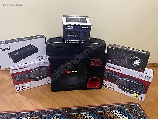 Paket Ses Sistemi Pioneer JBL Oto Ses sistemi Takım sahibinden comda