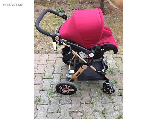 BABY PLUS CANYON TRAVEL SİSTEM KIRMIZI BEBEK ARABASI Baby Plus Bebek