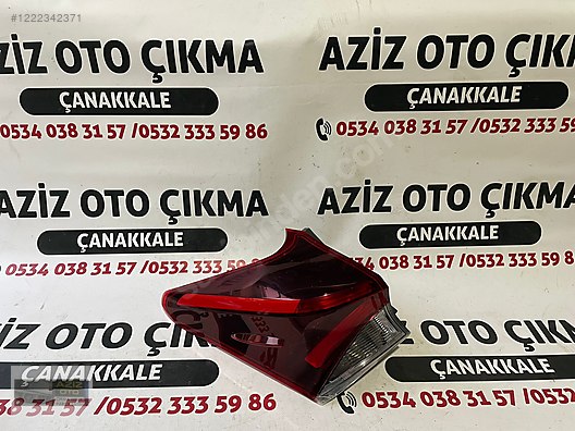 Otomobil Arazi Aracı Elektrik 2013 2020 TOYOTA AURİS SOL DIŞ STOP