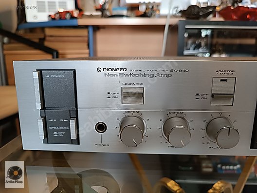 PİONEER SA 940 STEREO AMFİ 253 Pioneer Power Amfiler alışverişte