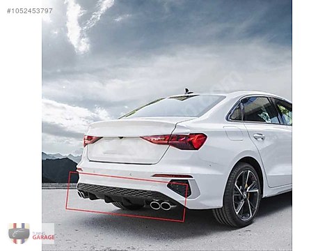 Otomobil Arazi Aracı Dış Aksesuar AUDİ A3 SEDAN 2021 EGZOZ