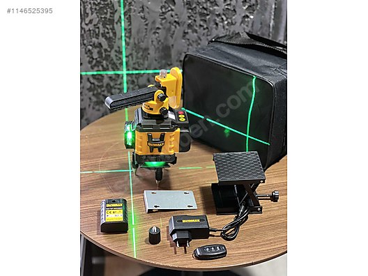 Lazerli Ölçüm Aleti DEWALT 12 ÇİZGİLİ LAZER TERAZİ 360 DERECE YATSY