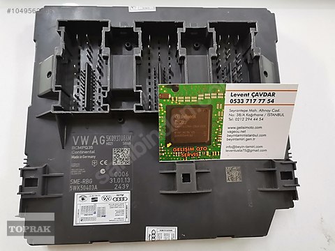 Otomobil Arazi Aracı Elektrik 5K0937086M VW TIGUAN SEAT SKODA BCM