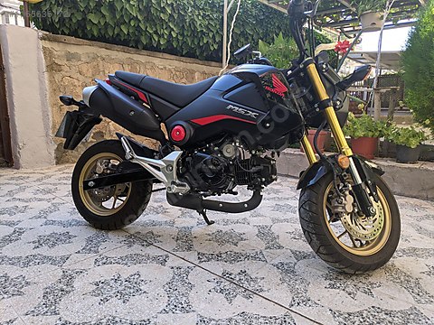 Honda MSX 125 2015 Model Naked Roadster Motor Sahibinden İkinci El