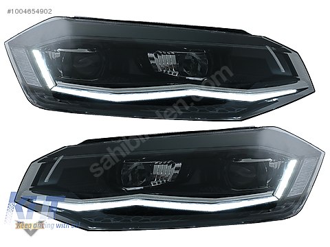 Otomobil Arazi Aracı Elektrik VOLKSWAGEN POLO MK6 LED FAR KROM