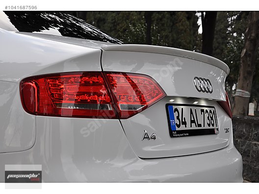 Otomobil Arazi Arac D Aksesuar Audi A B Bagaj St Spoiler