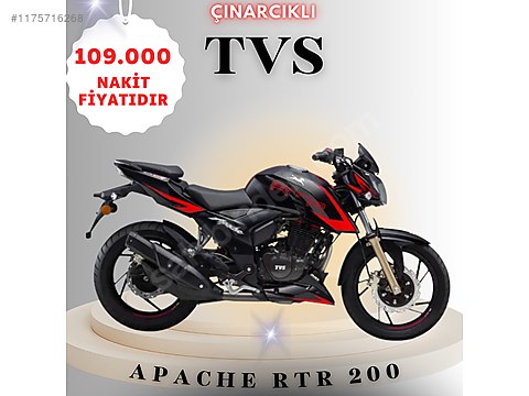 Tvs Apache Rtr Model Naked Roadster Motor Motosiklet