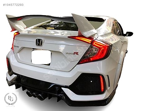 Otomobil Arazi Aracı Dış Aksesuar Honda Civic Fc5 Typer Yüksek