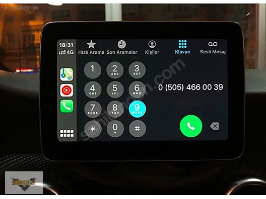 Otomobil Arazi Aracı Elektronik Mercedes Carplay Aktivasyonu