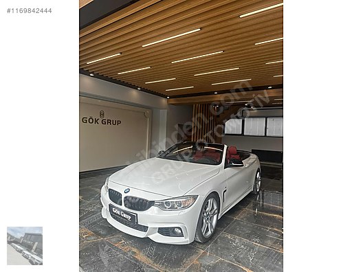 BMW 4 Serisi 420d M Sport GÖK GRUP DAN BEYAZ İÇİ KIRMIZI MSPORT