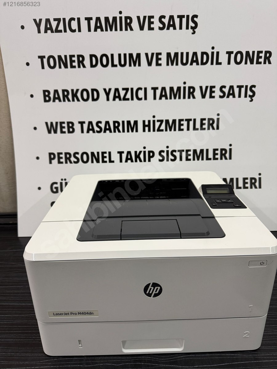 Yazıcı HP LASERJET PRO M404DN 2 EL YAZICI sahibinden comda 1216856323