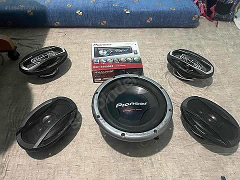 Paket Ses Sistemi Pioneer Teyp Bass Anfi Sahibinden Comda 1164917281