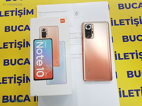 Xiaomi Redmi Note 10 Pro XİAOMİ REDMİ NOTE 10 PRO 8 128GB KUTULU