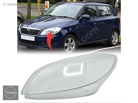 Otomobil Arazi Aracı Elektrik Skoda Fabia Roomstar Sol Far Camı