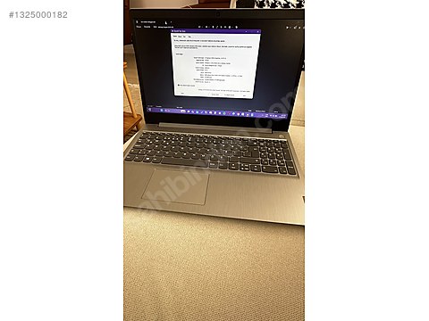 中古★Lenovo★IdeaPad3　15ADa05 Lenovo / LENOVO IDEAPAD 3 15ADA05 sahibinden.comda - 1325000182