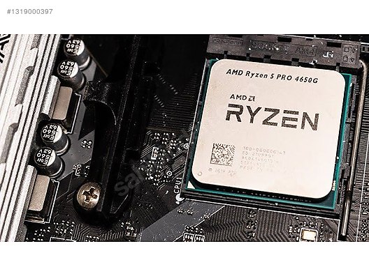 Ryzen 5 Pro 4650G Apu dahili ekran kartlı işlemci sahibinden.comda