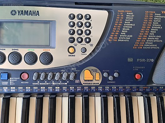 Yamaha psr on sale 270 midi