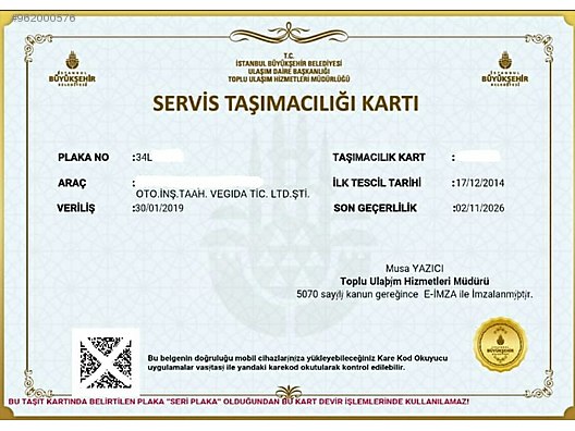 shuttle plate acil esnafindan satilik laa servis plakasi at sahibinden com 962000576 shuttle plate acil esnafindan satilik laa servis plakasi at sahibinden com 962000576