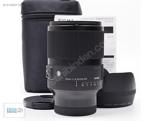 Lensler / Sigma 35mm f/1.4 DG DN Art Lens - Sony E-mount