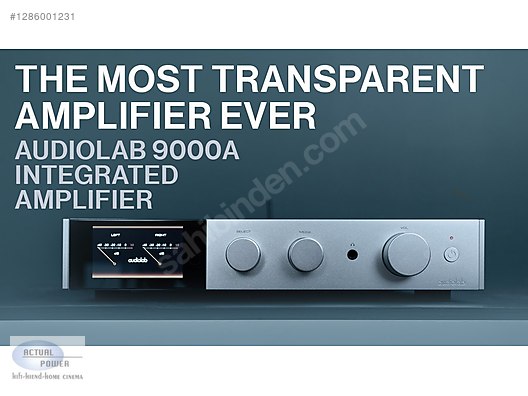 Transistör Çıkışlı Audiolab Amfi