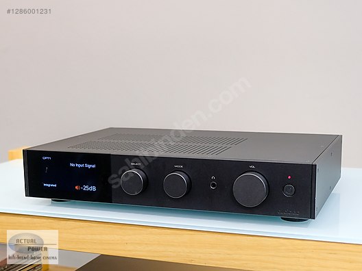 Transistör Çıkışlı Audiolab Entegre Amfi