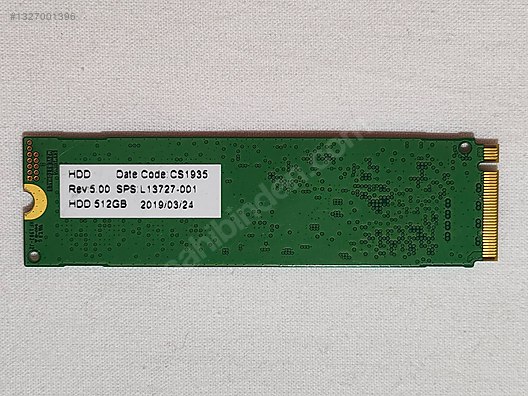 Samsung PM981a 512GB M.2 SSD sahibinden.comda - 1327001396