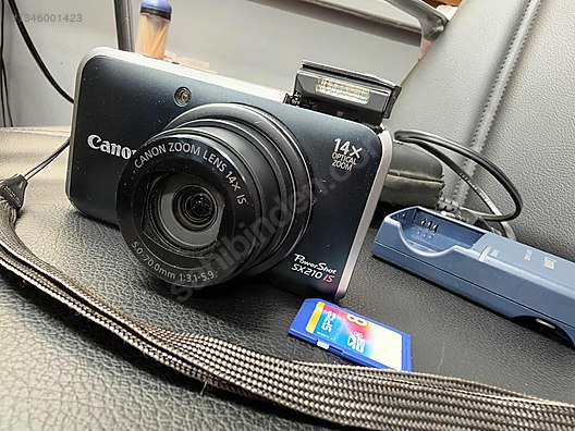 Canon PowerShot SX210 IS Zoom Full Set sahibinden.comda - 1346001423