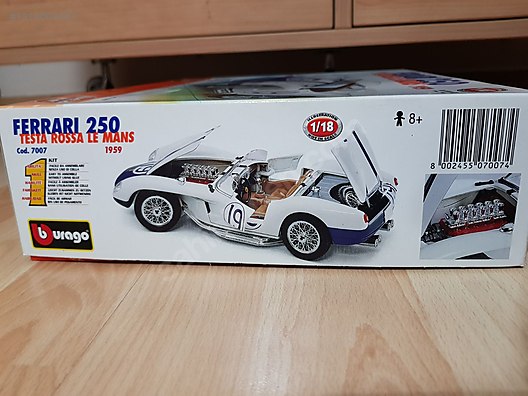 FIRSAT* 1/18 Ferrari 250 Testa Rossa Le Mans 1959 kit demonte on