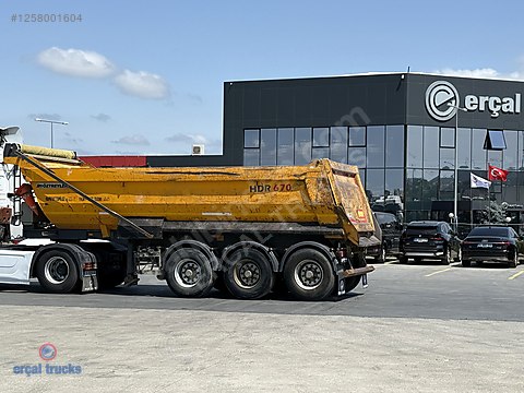 ERÇAL'DAN 2017 Öztreyler / Hardox Damper-Otomatik...
