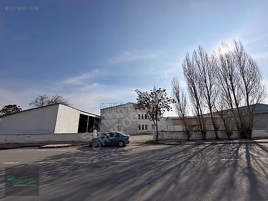 ORUÇOĞLU EMLAKTAN 3.ORGANİZEDE 2900M2 KAPALI FABRİKA #1278001776