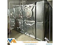 İSKANA UYGUN 53 TON GALVANİZ MODÜLER SU DEPOSU - VORA MEKANİK -