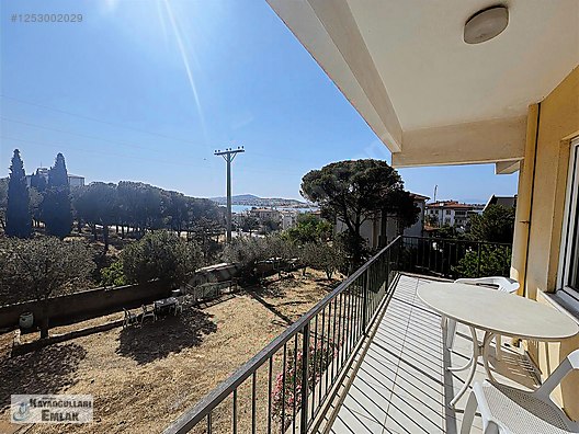 Ayvalık Özkayaoğulları emlak 150 evler 2+1 eşyalı kiralık daire #1253002029