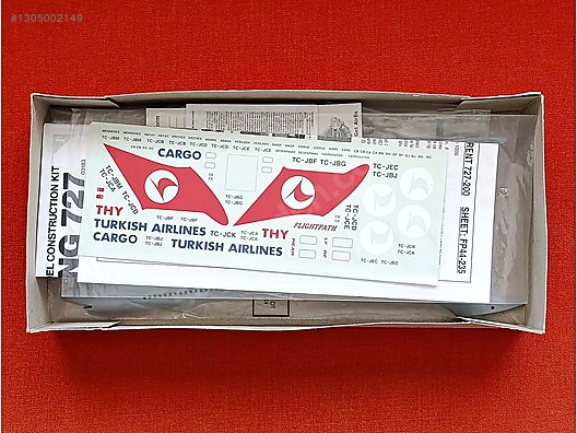 TURKISH AIRLINES Boeing 727-200 | AIRFIX 1:144 Model Kit - Plastik