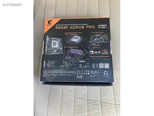GIGABYTE AORUS PRO B850I 128 GB 8400 MHz DDR5 AM5 ATX ANAKART - Anakart ve Tüm Masaüstü Bilgisayar Parçaları sahibinden.com'da
