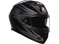 AGV K3 MPLK Syth Kapalı Kask (Siyah-Kırmızı) L #1284002499