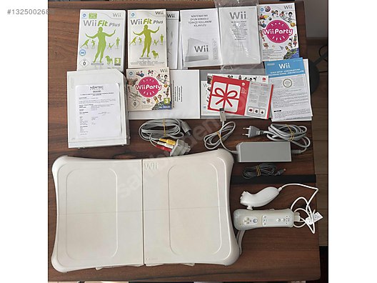Wii とWii fit のセット Nintendo Wii Komple Set | Wii Fit Board | Tam Çalışır sahibinden