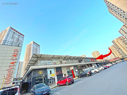 İnnovia Ispartakule Cadde Cepheli Kiralık Dükkan 51m2 #1167002867