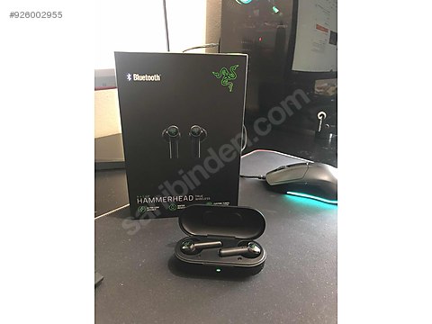 Razer Hammerhead True Wireless Earbuds Kulaklik 1 Aylik Bluetooth Kulaklik Ve Tum Cep Telefonu Aksesuarlari Sahibinden Com Da