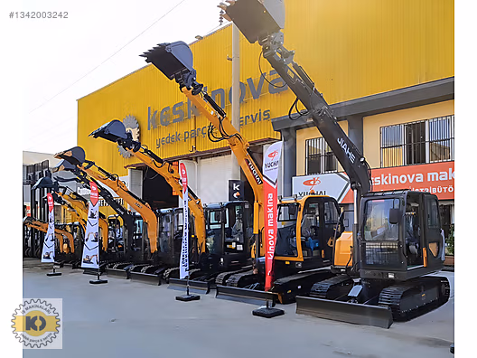 KESKİNOVA dan YUCHAİ 4TON ESKAVATÖR JAPON YANMAR MOTOR