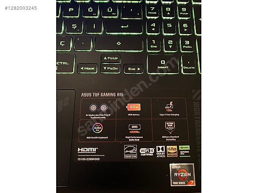 İkinci El ve Sıfır Alışveriş / Oyunculara Özel / Oyun Bilgisayarı / Oyuncu Laptop / Asus