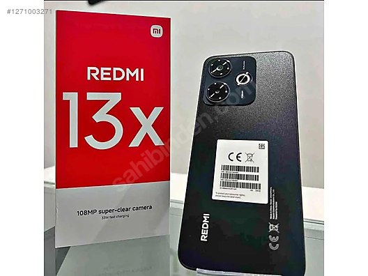 İkinci El ve Sıfır Alışveriş / Cep Telefonu & Aksesuar / Cep Telefonu / Xiaomi / Redmi 13X