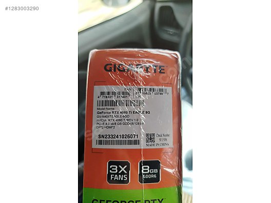Gigabyte Nvidia GeForce RTX 4060Ti OC 8GB 128bit Sıfır - Gigabyte Ekran Kartı İlanları sahibinden.com'da