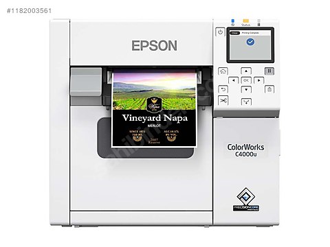 2. El EPSON C4000e Renkli Etiket Yazıcısı sahibinden.comda