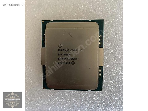 Intel Core i7-7740X İşlemci 4.30GHz LGA2066 Soket X299 Serisi