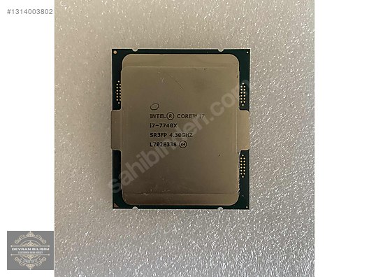 Intel Core i7-7740X İşlemci 4.30GHz LGA2066 Soket X299 Serisi