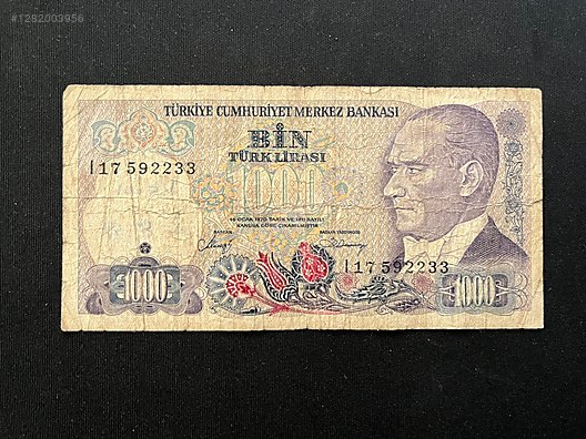 İkinci El ve Sıfır Alışveriş / Koleksiyon / Para & Madalya / Yerli / Kağıt Paralar / Cumhuriyet Dönemi