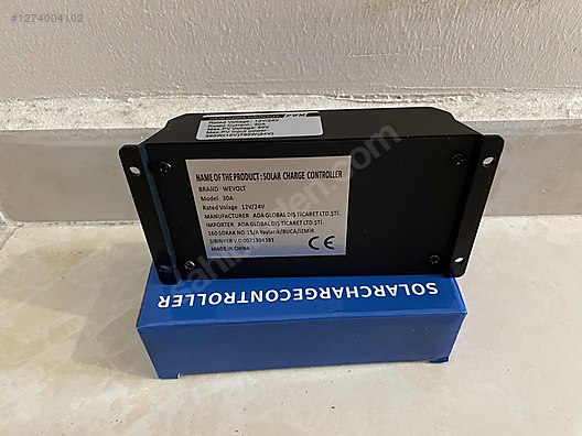 Güneş Enerjisi Sistemi - Şarj Kontrol Cihazı